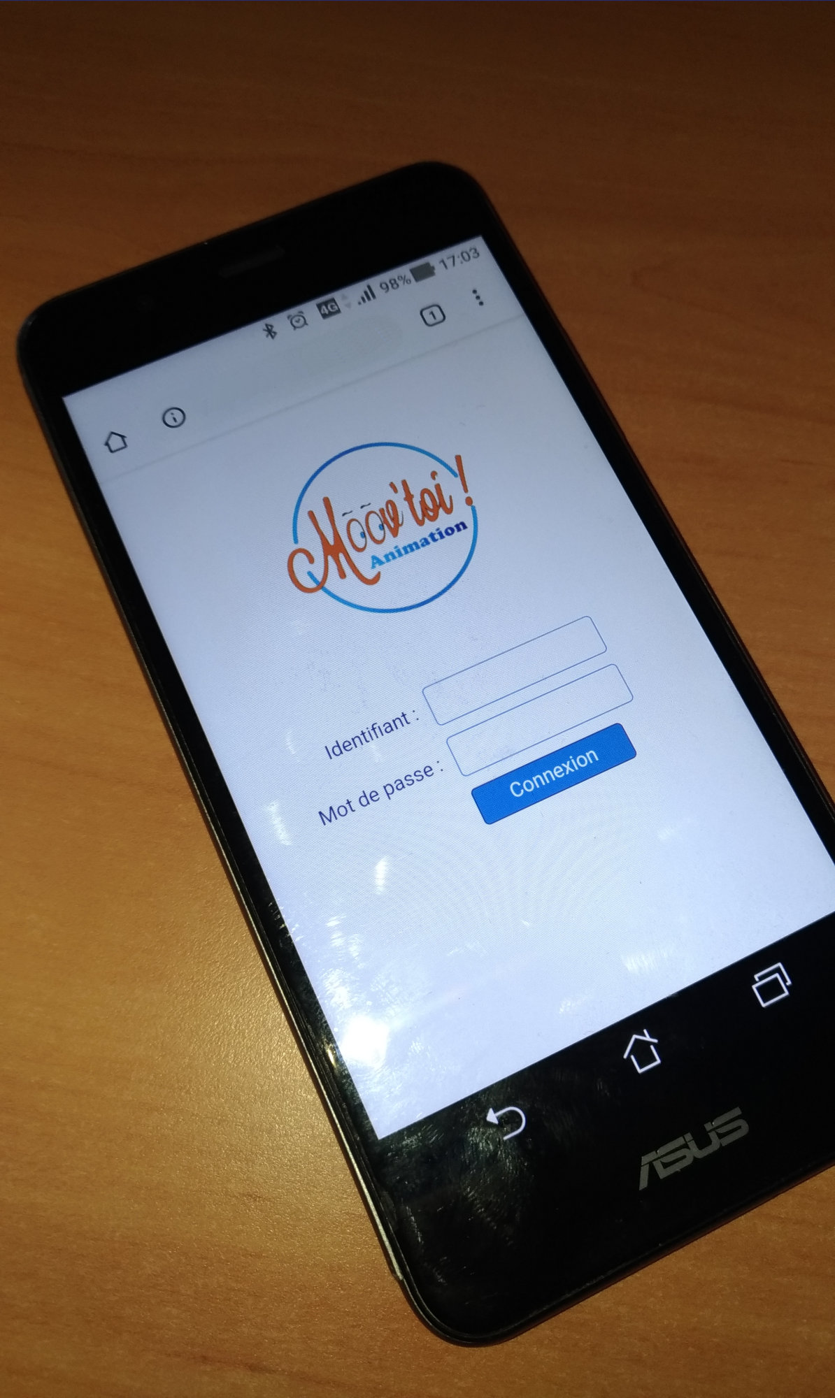 Moov'Toi - application de suivi des animations